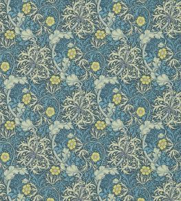 Morris Seaweed Wallpaper by Morris & Co Ink/Woad Morris Seaweed Wallpaper by Morris & Co Ink/Woad