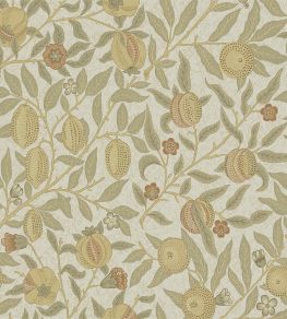 Fruit Fabric by Morris & Co Parchment/Bayleaf