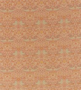 Bird Weave Fabric by Morris & Co Brick Bird Weave Fabric by Morris & Co Brick