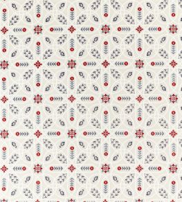 Brophy Embroidery Fabric by Morris & Co Indigo