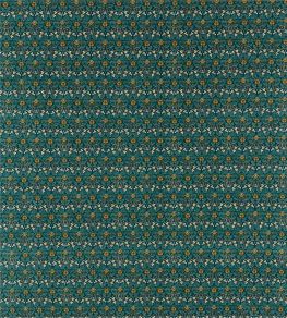 Eye Bright Fabric by Morris & Co Teal