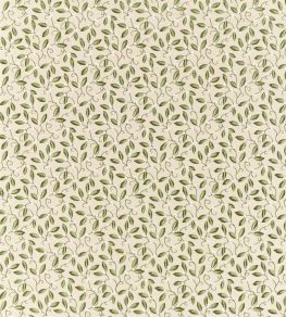 Mistletoe Embroidery Fabric by Morris & Co Artichoke