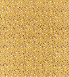 Mistletoe Embroidery Fabric by Morris & Co Saffron Mistletoe Embroidery Fabric by Morris & Co Saffron