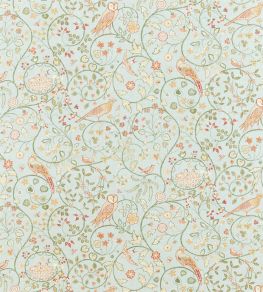 Newill Fabric by Morris & Co Grey Blue Newill Fabric by Morris & Co Grey Blue