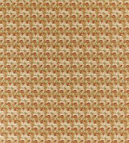Wardle Embroidery Fabric by Morris & Co Olive / Black