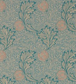 Apple Wallpaper by Morris & Co Indigo Anique
