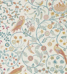 Newill Wallpaper by Morris & Co Indigo Saffron Newill Wallpaper by Morris & Co Indigo Saffron