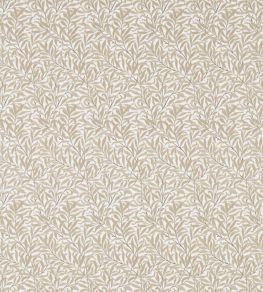 Pure Willow Bough Embroidery Fabric by Morris & Co Wheat Pure Willow Bough Embroidery Fabric by Morris & Co Wheat