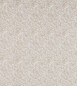 Pure Willow Bough Embroidery Fabric by Morris & Co Flax Pure Willow Bough Embroidery Fabric by Morris & Co Flax