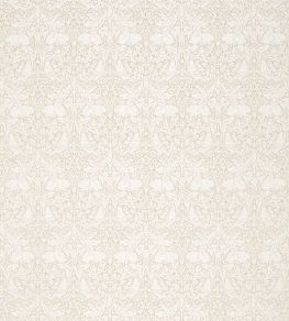 Pure Brer Rabbit Weave Fabric by Morris & Co Flax
