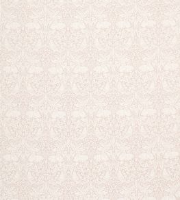Pure Brer Rabbit Weave Fabric by Morris & Co Faded Sea Pink