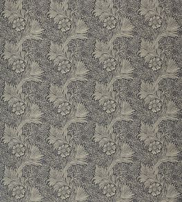 Pure Marigold Fabric by Morris & Co Black Ink