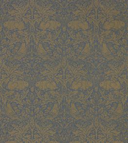 Pure Brer Rabbit Wallpaper by Morris & Co Ink/Gold Pure Brer Rabbit Wallpaper by Morris & Co Ink/Gold