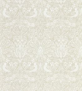 Pure Dove & Rose Wallpaper by Morris & Co White Clover