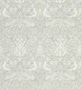 Pure Dove & Rose Wallpaper by Morris & Co Grey Blue Pure Dove & Rose Wallpaper by Morris & Co Grey Blue