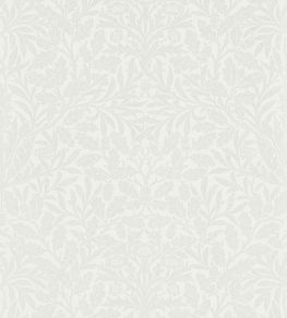 Pure Acorn Wallpaper by Morris & Co Chalk/Silver