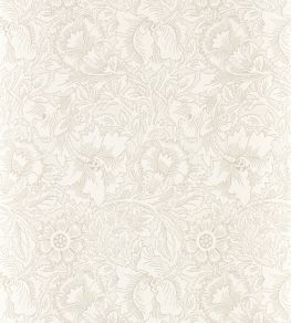 Pure Poppy Wallpaper by Morris & Co Ecru/Stone