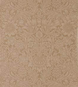 Pure Sunflower Wallpaper by Morris & Co Copper/Russet Pure Sunflower Wallpaper by Morris & Co Copper/Russet