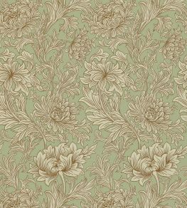 Chrysanthemum Wallpaper by Morris & Co Eggshell/Gold Chrysanthemum Wallpaper by Morris & Co Eggshell/Gold