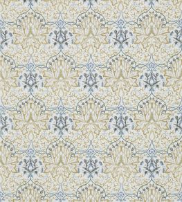 Artichoke Embroidery Fabric by Morris & Co Soft Gold/Cream Artichoke Embroidery Fabric by Morris & Co Soft Gold/Cream