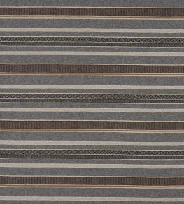 Morro Stripe Fabric by Jane Churchill Grey Morro Stripe Fabric by Jane Churchill Grey