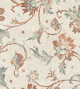 Mosaicum Wallpaper by Coordonne Clay Mosaicum Wallpaper by Coordonne Clay