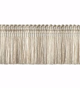 Moss Fringe 50mm Trimming by Houles Blanc Hermine Moss Fringe 50mm Trimming by Houles Blanc Hermine