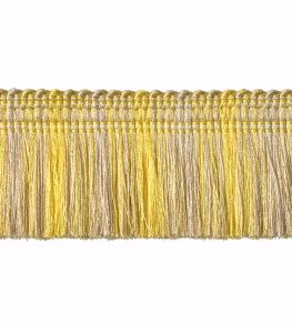 Moss Fringe 50mm Trimming by Houles Jaune Celeste Moss Fringe 50mm Trimming by Houles Jaune Celeste