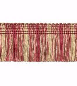 Moss Fringe 50mm Trimming by Houles Rouge Cardinalis Moss Fringe 50mm Trimming by Houles Rouge Cardinalis