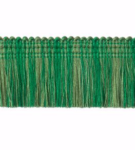 Moss Fringe 50mm Trimming by Houles Vert Malachite Moss Fringe 50mm Trimming by Houles Vert Malachite