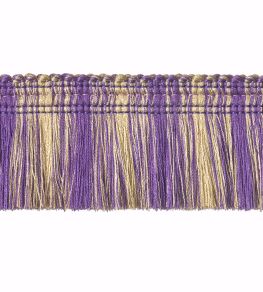 Moss Fringe 50mm Trimming by Houles Violet Amarante Moss Fringe 50mm Trimming by Houles Violet Amarante