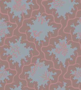 Moss Trellis Wallpaper by Cole & Son Steel & Rose Moss Trellis Wallpaper by Cole & Son Steel & Rose