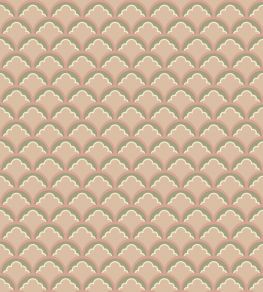 Mount Temple Small Wallpaper by GP & J Baker Blush/Green