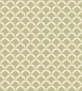 Mount Temple Small Wallpaper by GP & J Baker Sage Mount Temple Small Wallpaper by GP & J Baker Sage