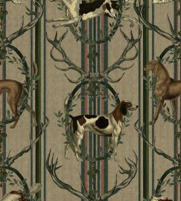 Mountain Dogs Wallpaper by MINDTHEGAP Taupe Mountain Dogs Wallpaper by MINDTHEGAP Taupe
