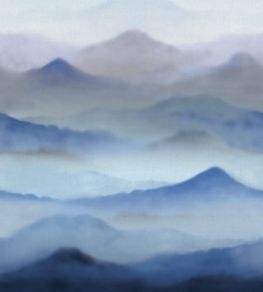 Mountain Metallic Mural by Jannelli&Volpi Blue Mountain Metallic Mural by Jannelli&Volpi Blue