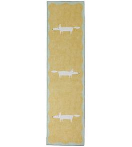 Mr Fox Runner Rug by Scion Yellow/White Mr Fox Runner Rug by Scion Yellow/White