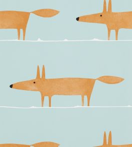Mr Fox Wallpaper by Scion Auburn