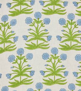 Mughal Fabric by Molly Mahon Sky Pistachio