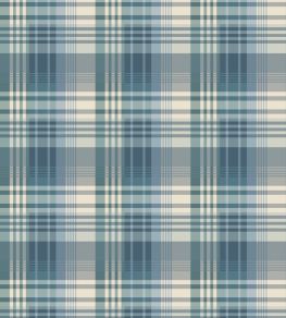 Mulberry Ancient Tartan Wallpaper by Mulberry Home Teal