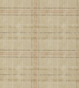 Shetland Plaid Wallpaper by Mulberry Home Sand