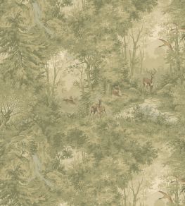 Mulberry Woodland Wallpaper by Mulberry Home Misty Morning Mulberry Woodland Wallpaper by Mulberry Home Misty Morning