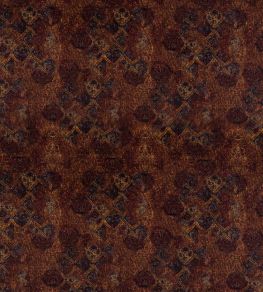Bohemian Velvet Fabric by Mulberry Home Fig/Sienna Bohemian Velvet Fabric by Mulberry Home Fig/Sienna