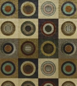 Dress Circle Velvet Fabric by Mulberry Home Sage