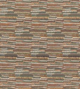 Landscape Fabric by Mulberry Home Red / Plum Landscape Fabric by Mulberry Home Red / Plum