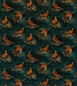 Game Show Fabric by Mulberry Home Teal