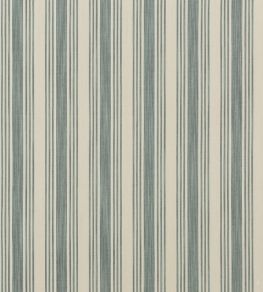 Hammock Stripe Fabric by Mulberry Home Teal Hammock Stripe Fabric by Mulberry Home Teal