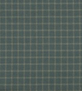 Bute Fabric by Mulberry Home Teal Bute Fabric by Mulberry Home Teal