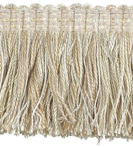 Multi-Colour Moss Fringe 50mm Trimming by Houles Neutral Multi-Colour Moss Fringe 50mm Trimming by Houles Neutral