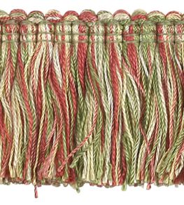 Multi-Colour Moss Fringe 50mm Trimming by Houles Pink and Lime Multi-Colour Moss Fringe 50mm Trimming by Houles Pink and Lime